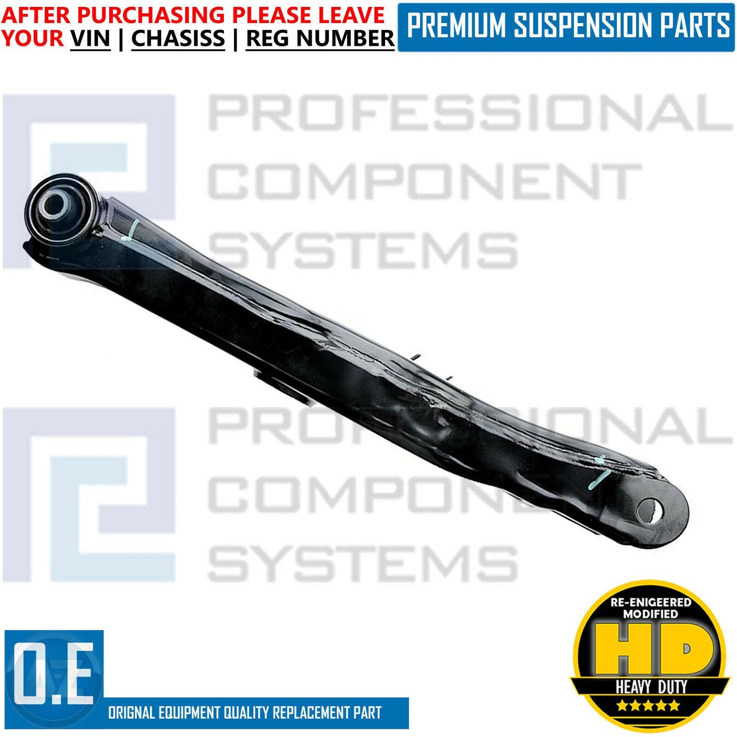 FOR IX35 TUCSON SPORTAGE 2WD FWD REAR LOWER SUSPENSION WISHBONES CONTROL ARMS X2