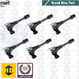 FOR INFINITI FX35 M35 G35 NISSAN MURANO 350Z MAXIMA 3.5 V6 IGNITION COIL 6 PACK