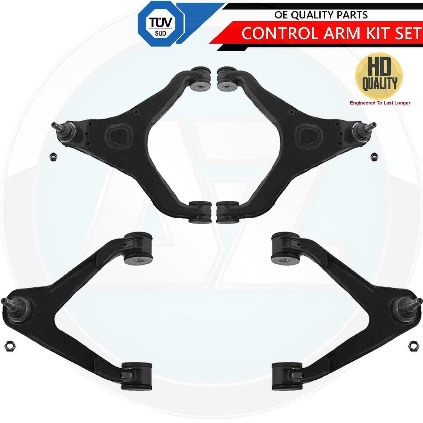 FOR IVECO DAILY FRONT UPPER LOWER SUSPENSION WISHBONES TRACK CONTROL ARMS LINKS