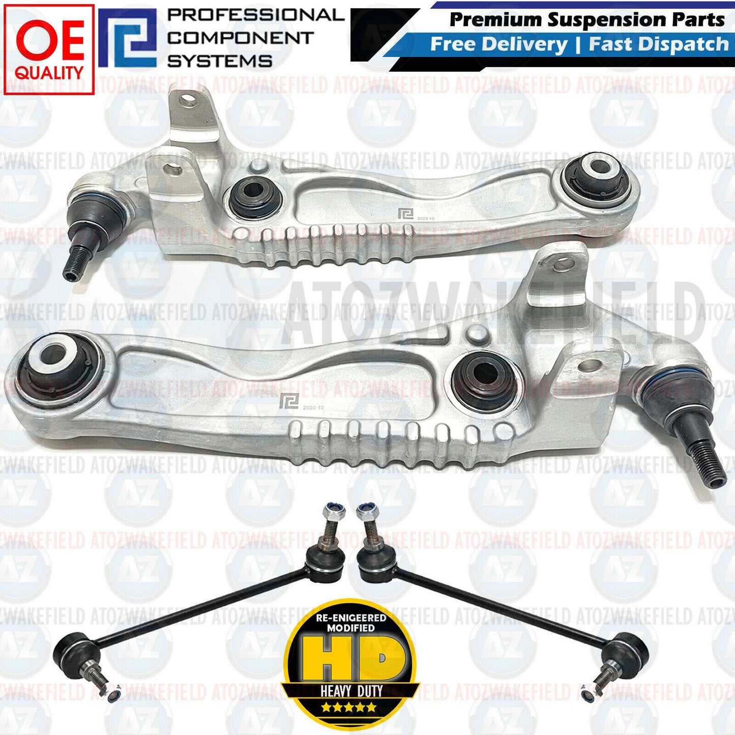 FOR JAGUAR F-PACE RANGE ROVER VELAR FRONT LOWER LEFT RIGHT SUSPENSION ARMS LINKS