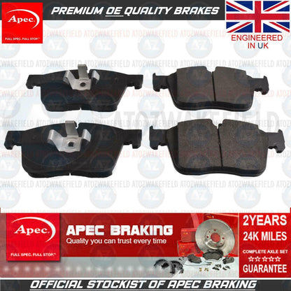 FOR JAGUAR F-PACE XE XF I-PACE BRAND NEW APEC FRONT BRAKE PADS SET T2H16147
