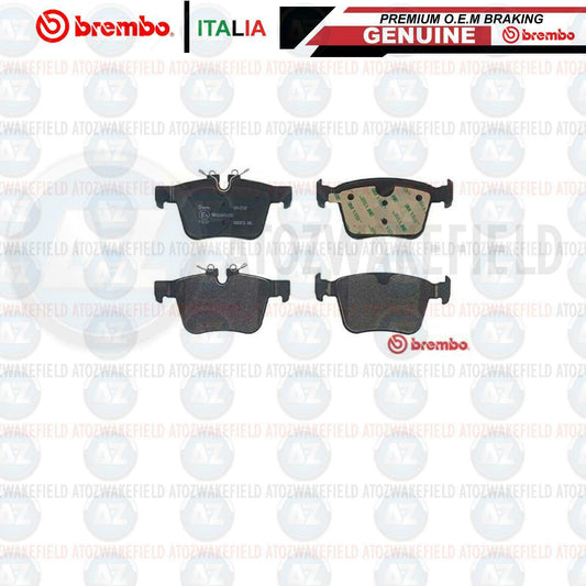 FOR JAGUAR LAND ROVER VOLVO PREMIUM REAR GENUINE BREMBO BRAKE PADS SET