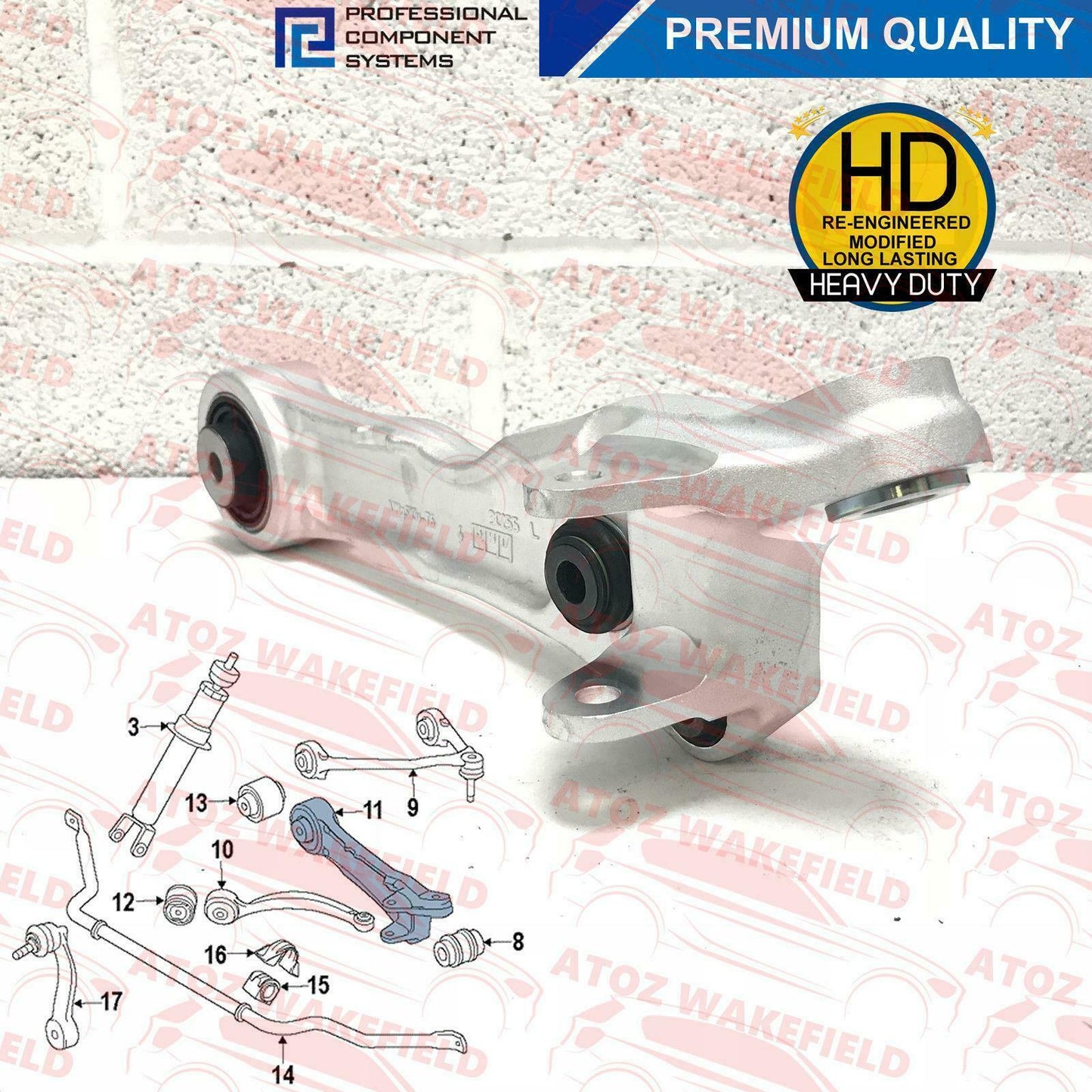 FOR JAGUAR S TYPE X350 XF XK FRONT LOWER SUSPENSION WISHBONE TRACK CONTROL ARMS