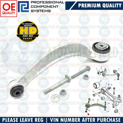 FOR JAGUAR S TYPE XF XJ FRONT LOWER SUSPENSION WISHBONE CONTROL ARM AND FITTINGS