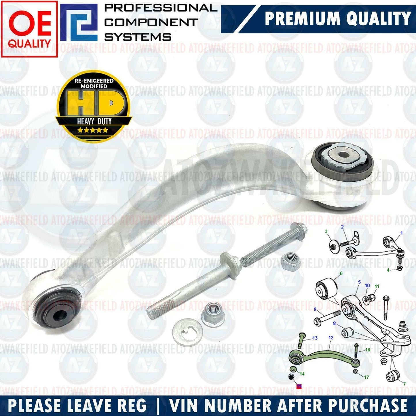 FOR JAGUAR S TYPE XF XJ FRONT LOWER SUSPENSION WISHBONE TRACK CONTROL ARMS + KIT