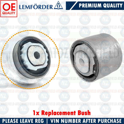 FOR JAGUAR S TYPE XJ FRONT LOWER WISHBONE CONTROL ARM BUSH LEMFORDER C2C39683