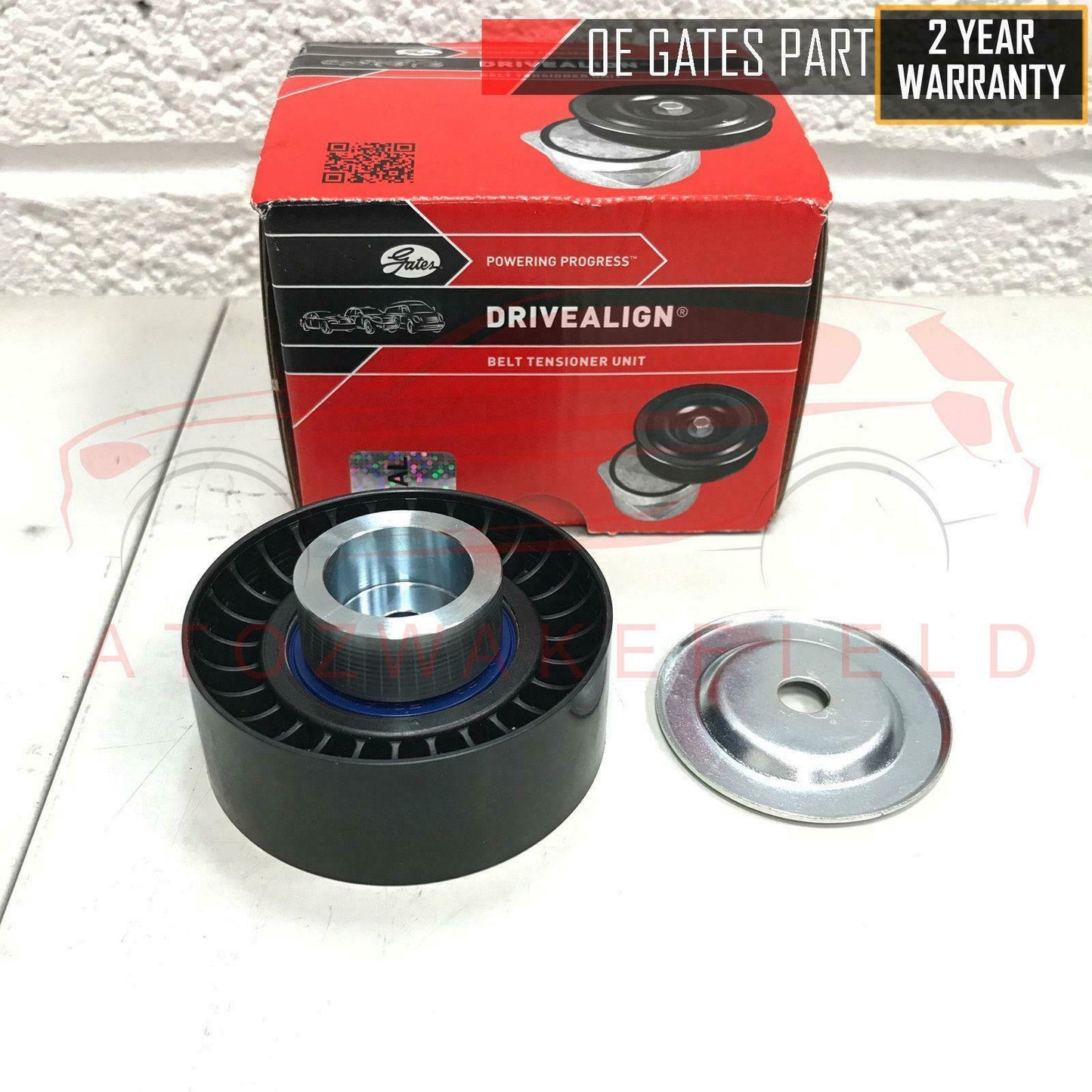 FOR JAGUAR X TYPE MONDEO TRANSIT 2.2 2.0 CRANK PULLEY DRIVE FAN TENSIONER KIT