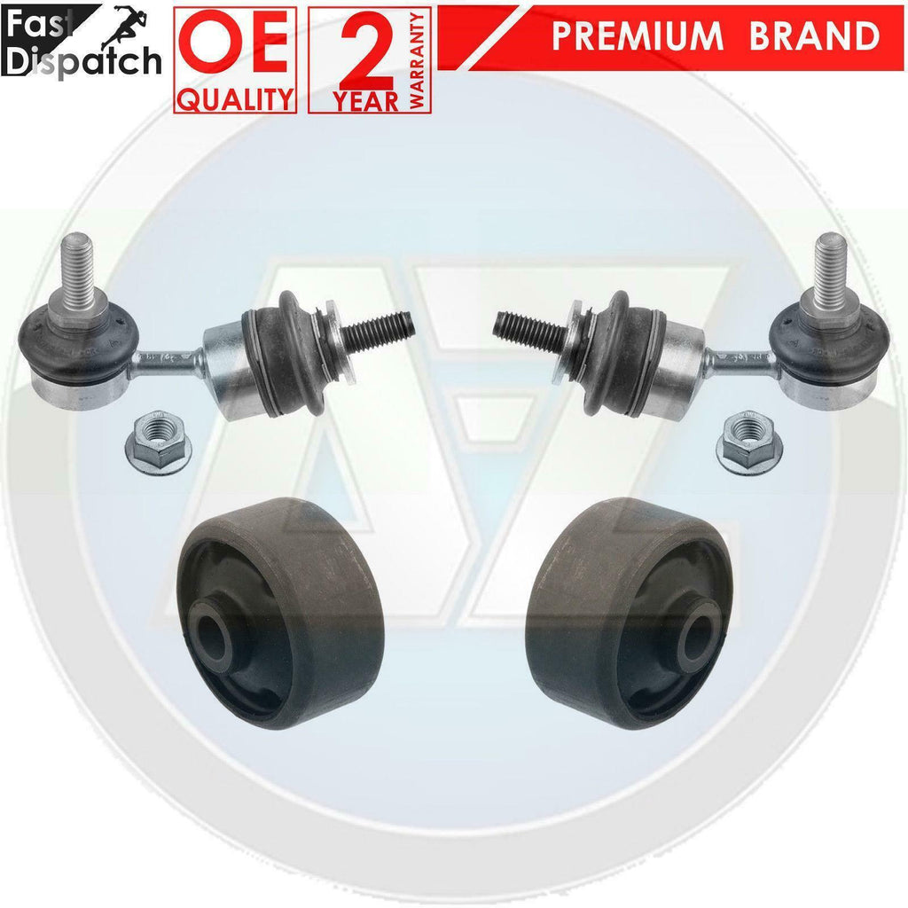 FOR JAGUAR X TYPE REAR TRAILING ARM BUSH C2S46380 ANTIROLL BAR LINKS C2S45009 X4