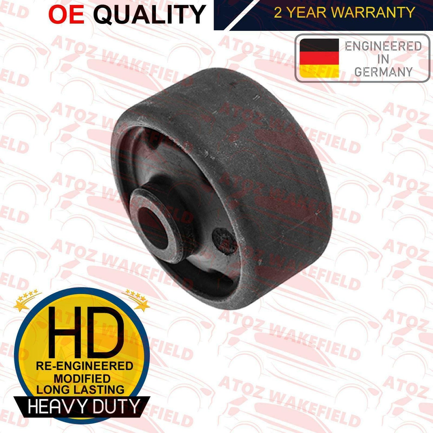 FOR MONDEO JAGUAR X TYPE REAR TRAILING ARM SUSPENSION ARM BUSH BUSHES PAIR 2 NEW