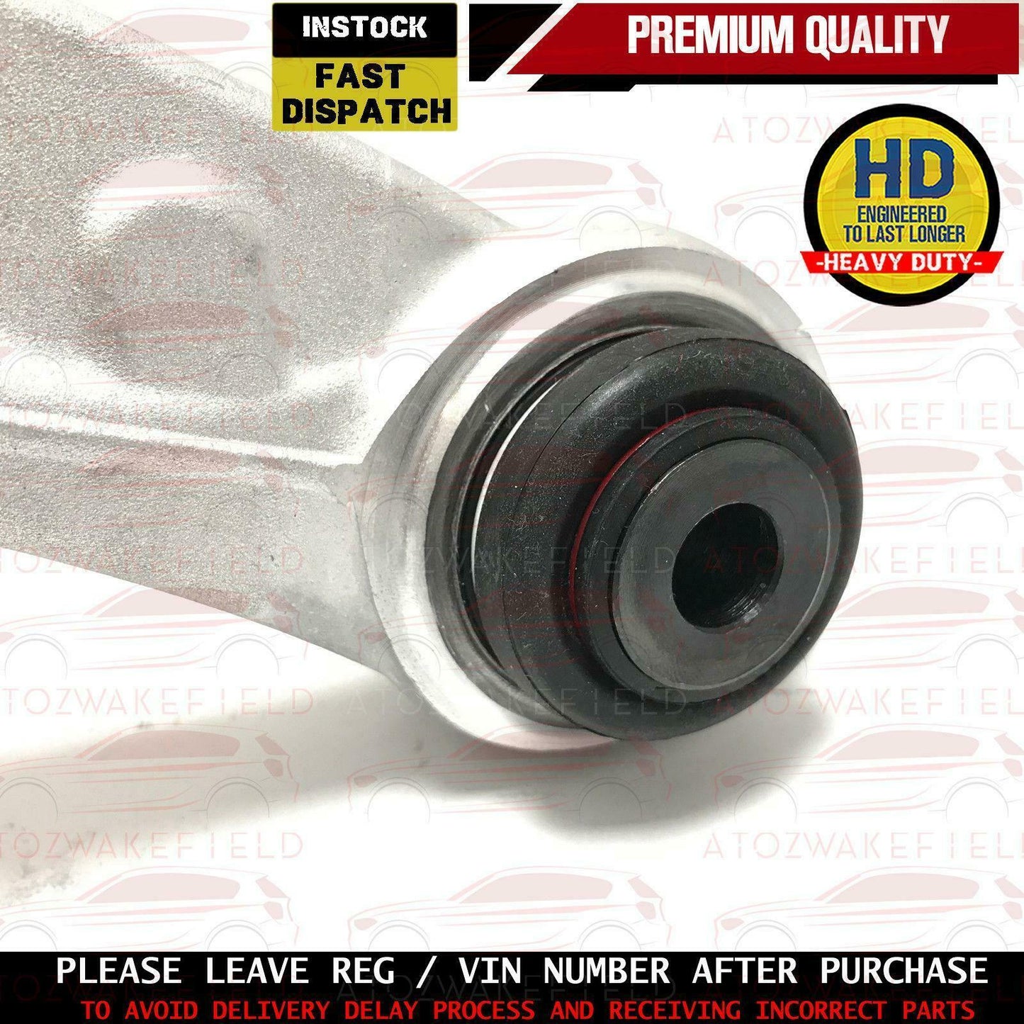 FOR JAGUAR XJ X351 FRONT LOWER FRONT SUSPENSION WISHBONE CONTROL ARM BUSHES NEW