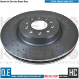 FOR JAGUAR XK8 R 4.2 FRONT PERFORMANCE BRAKE DISCS MINTEX PADS 355mm