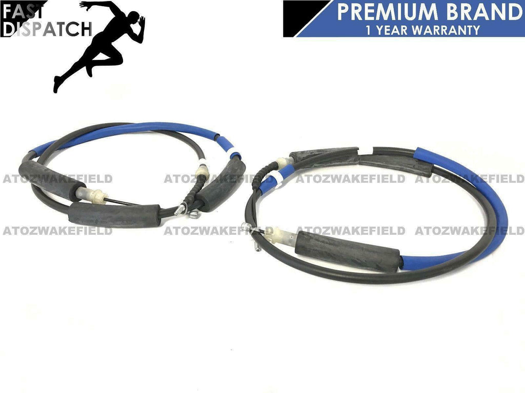 FOR JAGUAR X-TYPE X TYPE 01-08 2.0 2.2 2.5 3.0 REAR LEFT RIGHT HAND BRAKE CABLES