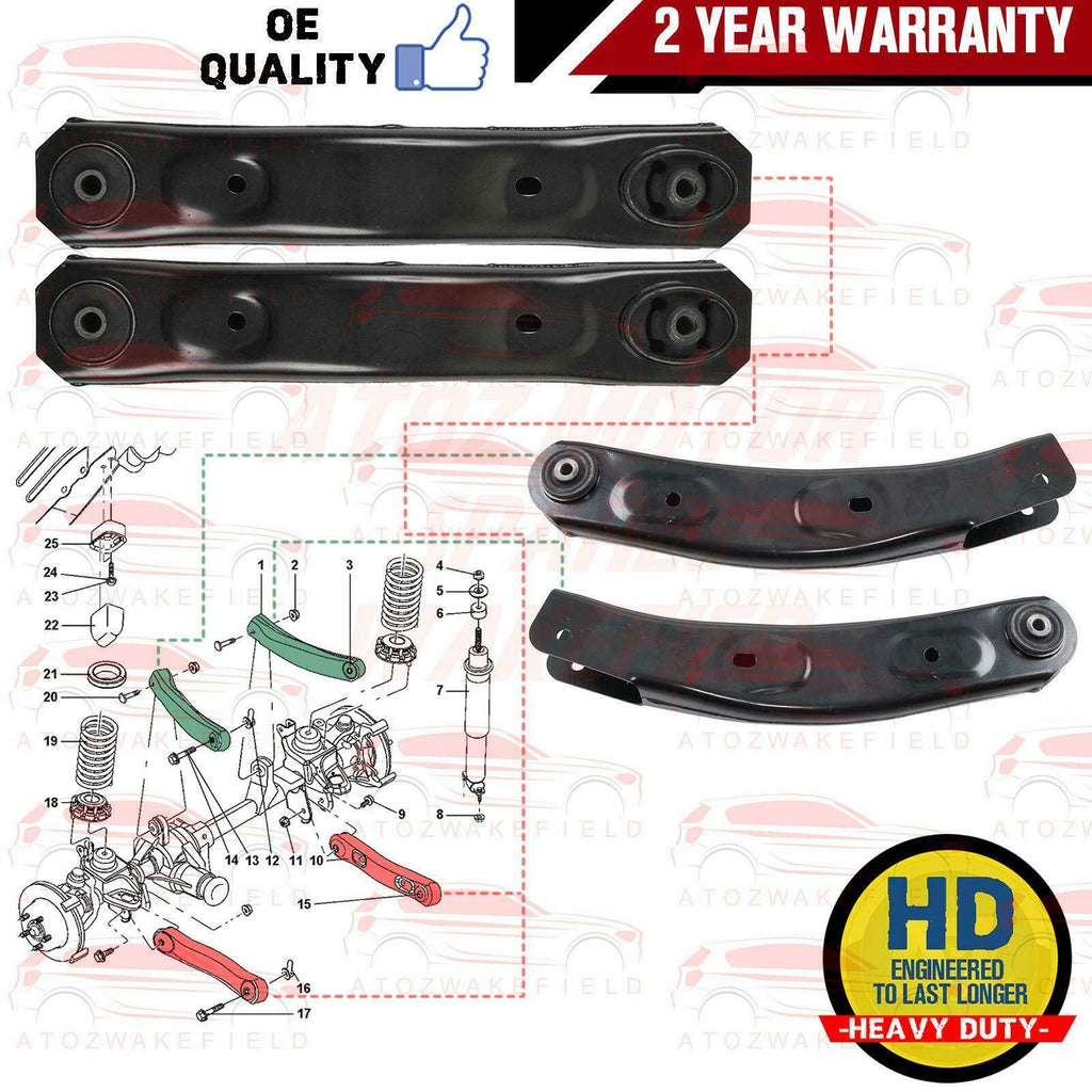 FOR JEEP GRAND CHEROKEE WJ WG FRONT 2 UPPER 2 LOWER CONTROL ARM ARMS BUSH BUSHES