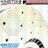 FOR RANGE ROVER SPORT 5.0 SVR FRONT CROSS DRILLED BRAKE DISCS PAIR 380mm