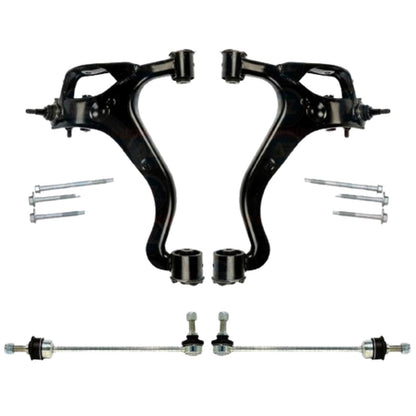 FOR LAND ROVER DISCOVERY MK3 MK4 FRONT LOWER SUSPENSION WISHBONES ARMS LINKS KIT