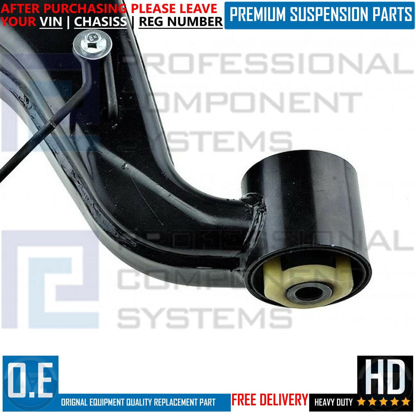 FOR LAND ROVER DISCOVERY MK3 MK4 REAR LOWER LEFT SUSPENSION WISHBONE CONTROL ARM
