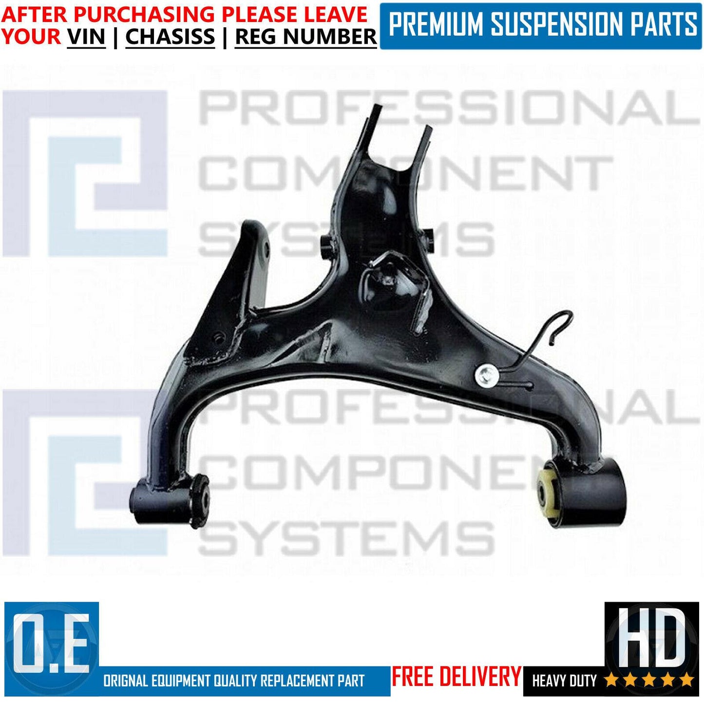 FOR LAND ROVER DISCOVERY MK3 MK4 REAR LOWER SUSPENSION WISHBONE CONTROL ARMS