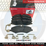 FOR LAND ROVER DISCOVERY 4 RANGE ROVER SPORT FRONT BREMBO BRAKE PADS SET LUCAS