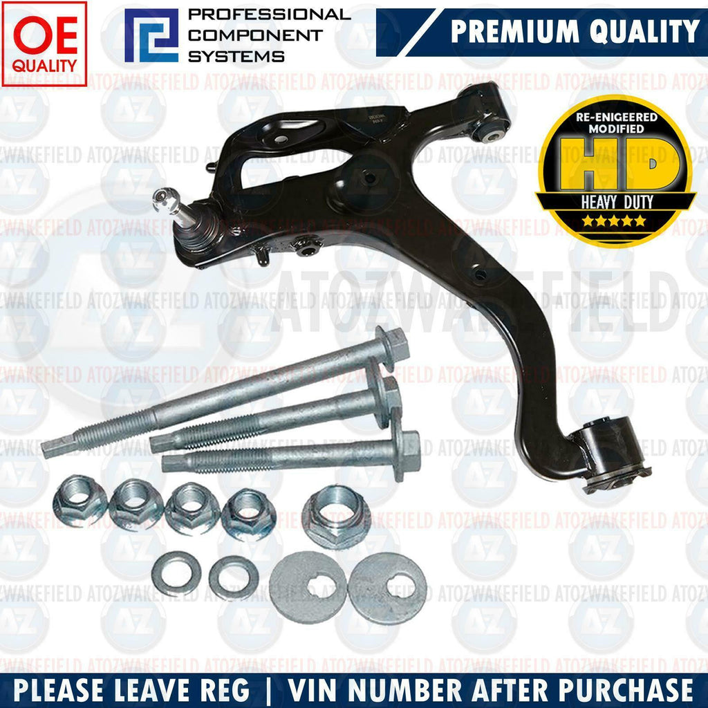 FOR LAND ROVER DISCOVERY MK3 MK4 FRONT RIGHT LOWER SUSPENSION WISHBONE ARM KIT