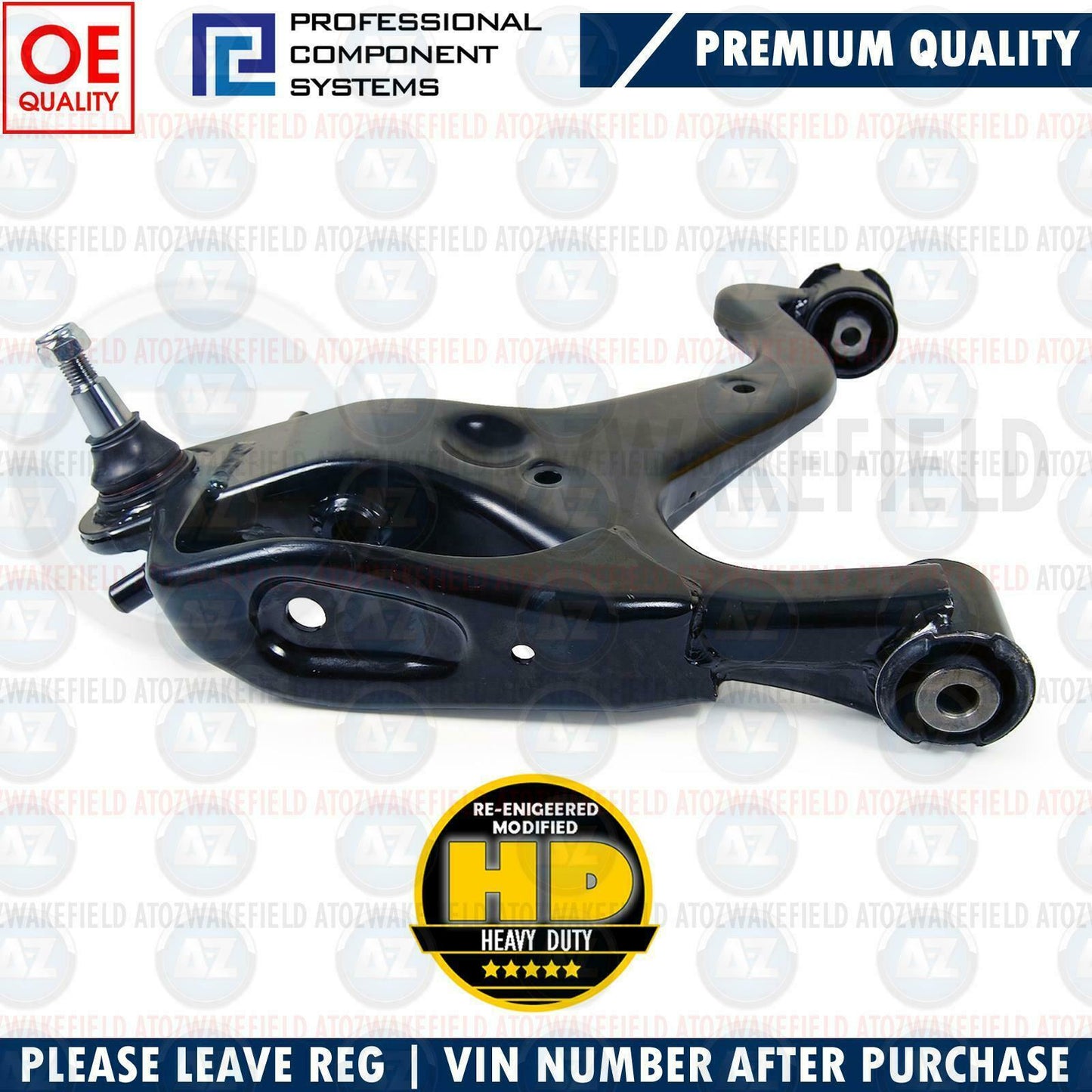 FOR LAND ROVER DISCOVERY MK3 MK4 FRONT LOWER SUSPENSION WISHBONES ARMS KIT L+R