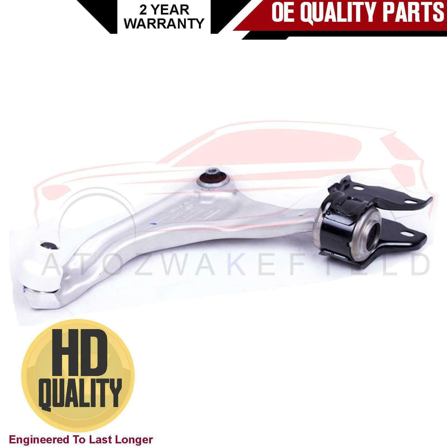 FOR RANGE ROVER 2X FRONT LOWER LEFT RIGHT SUSPENSION WISHBONES CONTROL ARMS PAIR