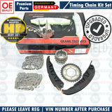 FOR BMW M47 D20 M57 D25 M57 D30 UPPER LOWER DIESEL TIMING CHAIN KIT M47D30