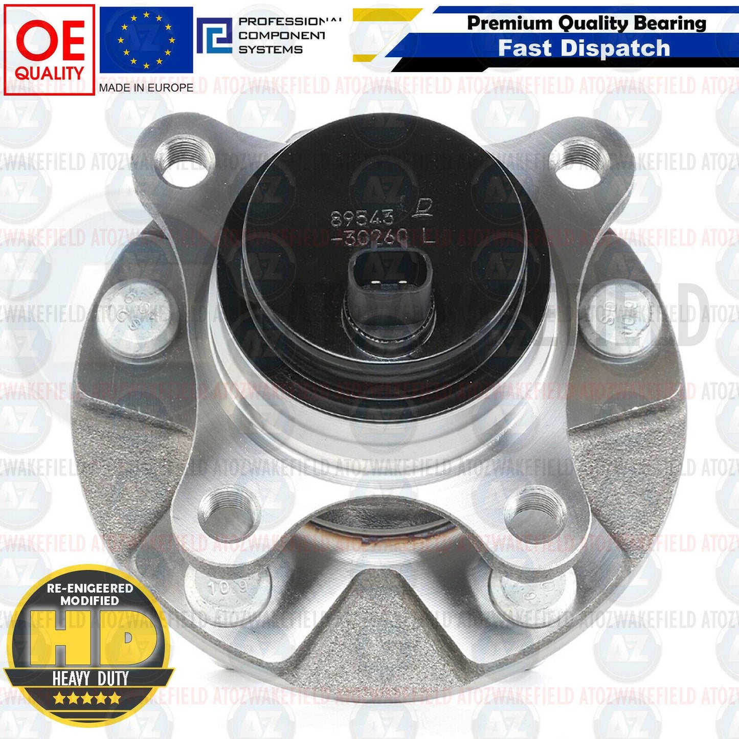 FOR LEXUS IS GS FRONT AXLE LEFT RIGHT RH LH WHEEL BEARING HUBS PAIR BRAND NEW