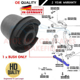 FRONT LOWER TRACK CONTROL ARM BUSHES FOR LEXUS IS200 IS300 TOYOTA ALTEZZA CROWN