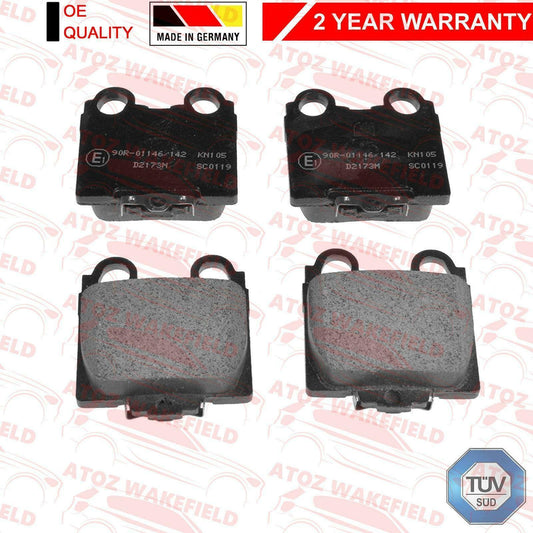 FOR LEXUS IS200 IS300 MK1 REAR BRAKE PADS SET GXE10 JCE10