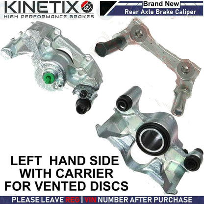 FOR LEXUS IS200D IS220D IS250 REAR LEFT HAND BRAKE CALIPER CARRIER VENTED DISC