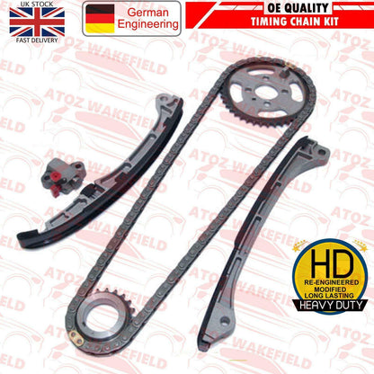FOR LEXUS IS200d TOYOTA AURIS COROLLA RAV 4 VERSO 2.0 2.2 D-4D TIMING CHAIN KIT