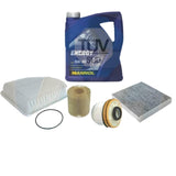 FOR LEXUS IS220D 05-10 SERVICE KIT OIL AIR FUEL POLLEN FILTERS 5W30 ENGINE OIL