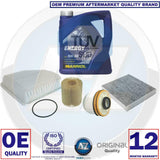 FOR LEXUS IS220D 05-10 SERVICE KIT OIL AIR FUEL POLLEN FILTERS 5W30 ENGINE OIL
