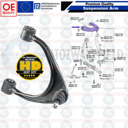 FOR IS200D IS200T IS220D IS250 ISF IS300H FRONT TOP LEFT SUSPENSION WISHBONE ARM