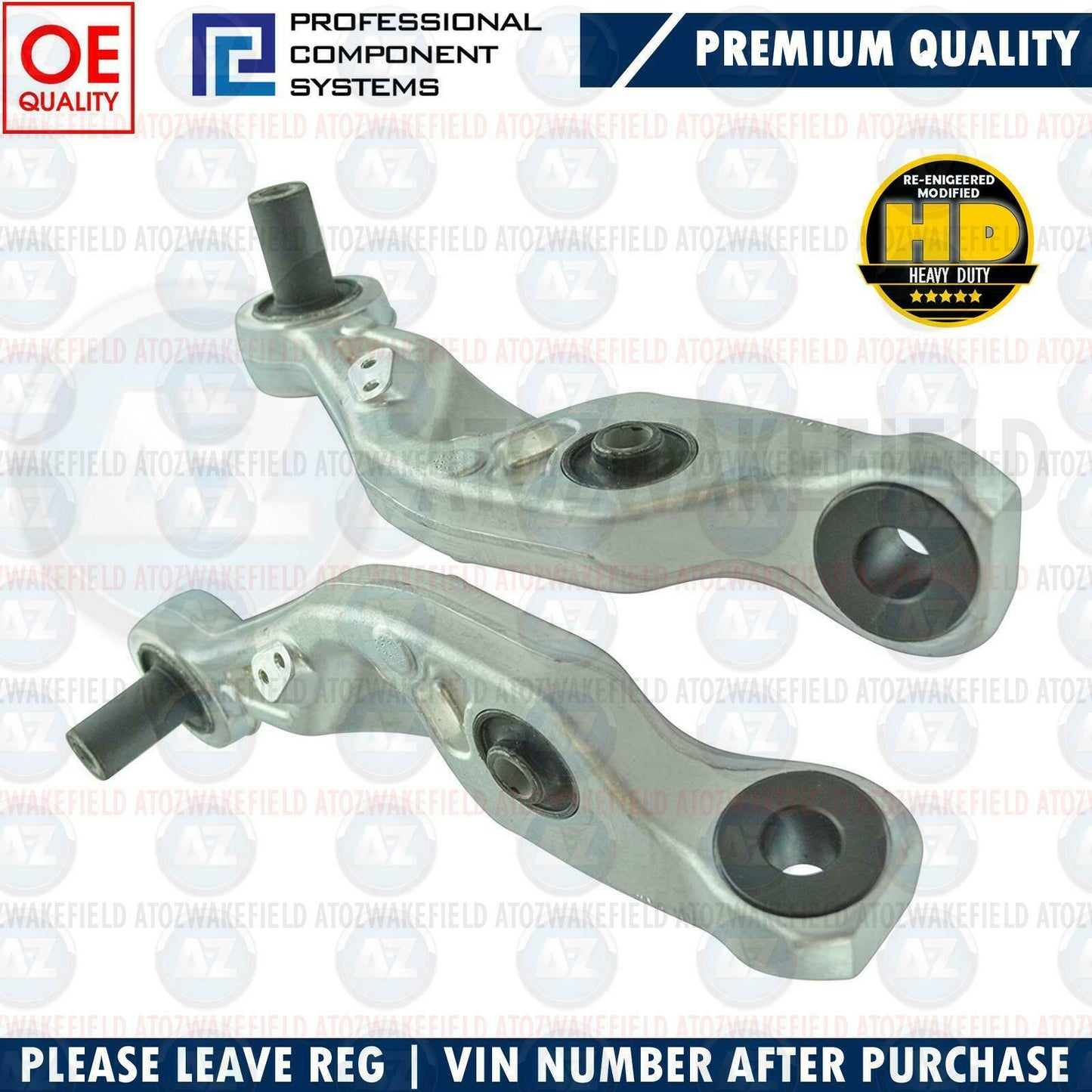 FOR LEXUS LS460 FRONT LOWER LEFT RIGHT SUSPENSION WISHBONES TRACK CONTROL ARMS