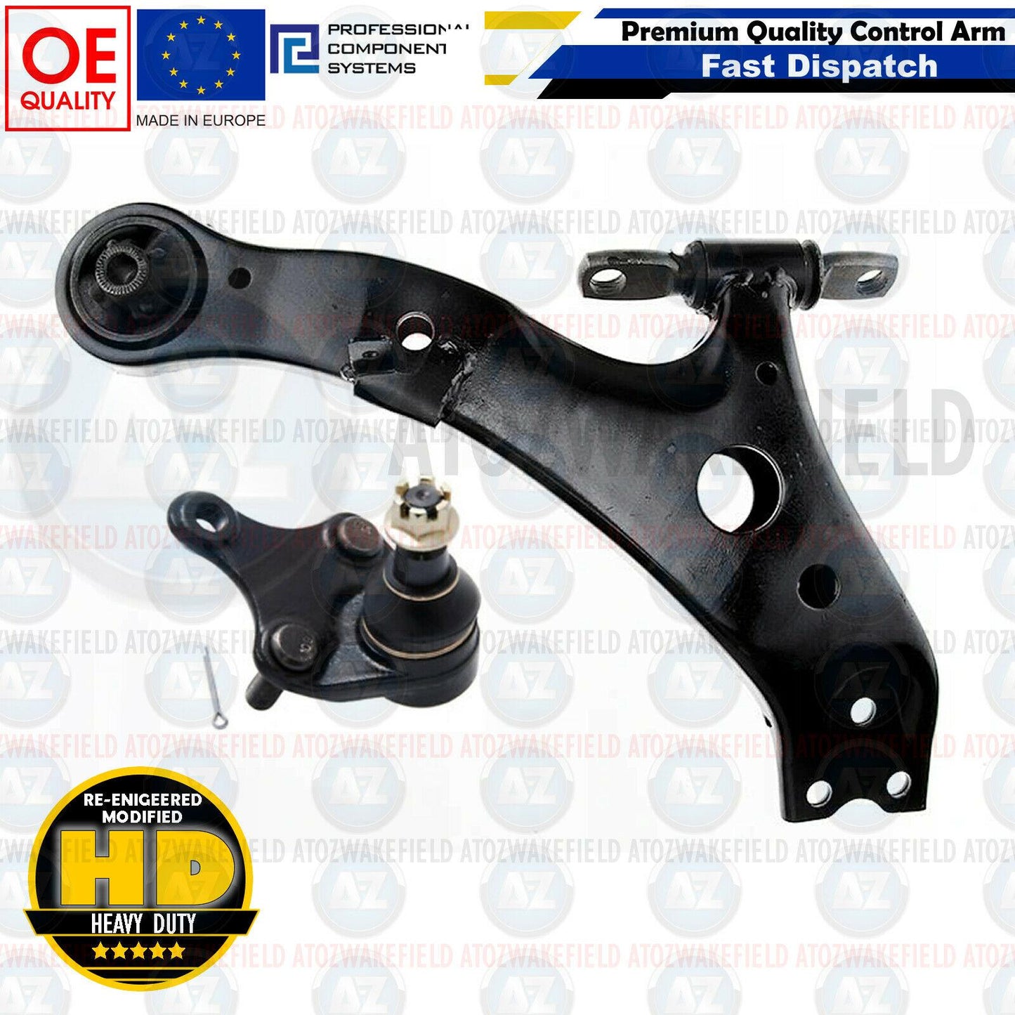 FOR TOYOTA HARRIER FRONT LOWER SUSPENSION WISHBONES TRACK CONTROL ARMS LH+RH X2
