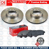 FOR LEYLAND DAF LDV CONVOY 1996-2005 PREMIUM APEC FRONT BRAKE DISCS PADS 275mm