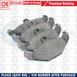 FOR LOTUS ELISE EXIGE VAUXHALL VX220 TESLA ROADSTER REAR BREMBO BRAKE PADS SET