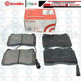 FOR MASERATI GHIBLI 2013- FRONT GENUINE BREMBO BRAKE PADS WIRE SENSOR (BREMBO)