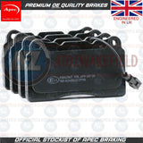 FOR MASERATI GHIBLI 2013- FRONT PREMIUM APEC BRAKE PADS WIRE SENSOR (BREMBO)
