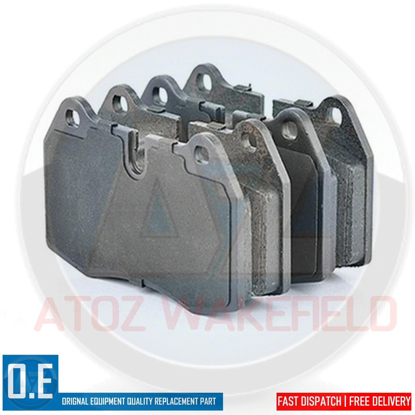 FOR MASERATI GRANTURISMO 4.2 (2007-2018) FRONT PREMIUM BRAKE PADS SET 673010321