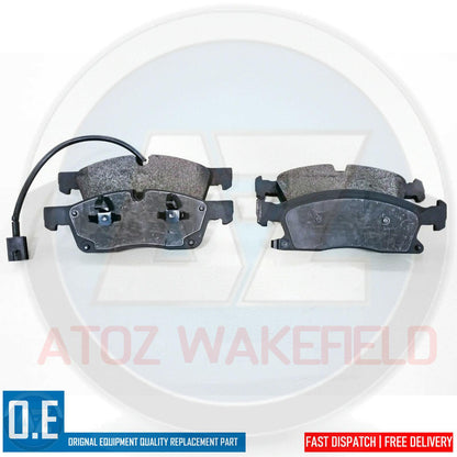 FOR MASERATI LEVANTE 3.0 CROSS DRILLED PERFORMANCE FRONT BRAKE DISCS PADS 345mm