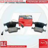 FOR MASERATI LEVANTE 3.0 D 2016- M161 FRONT REAR BRAKE DISCS PADS 345mm 330mm