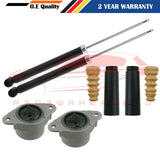 FOR MAZDA 2 DY 2003-07 REAR SHOCK ABSORBERS SHOCKERS STRUT MOUNT DUST COVER KIT