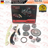 FOR MAZDA 3 6 CX7 2.2 DIESEL TIMING OIL PUMP CHAIN TENSIONER SPROCKETS GUIDE KIT