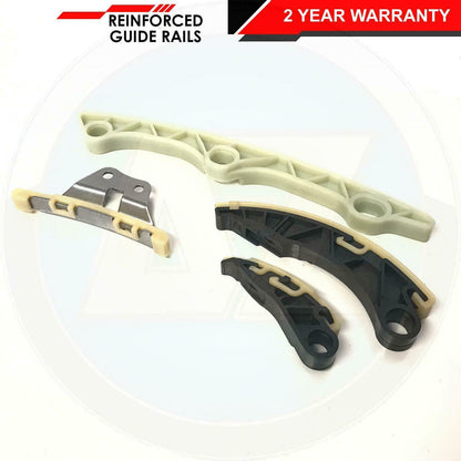 FOR MAZDA 3 6 CX7 2.2 DIESEL TIMING OIL PUMP CHAIN TENSIONER SPROCKETS GUIDE KIT