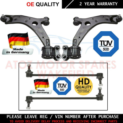 FOR MAZDA 5 FRONT LOWER SUSPENSION WISHBONE ARMS STABILISER DROP LINKS 2005-