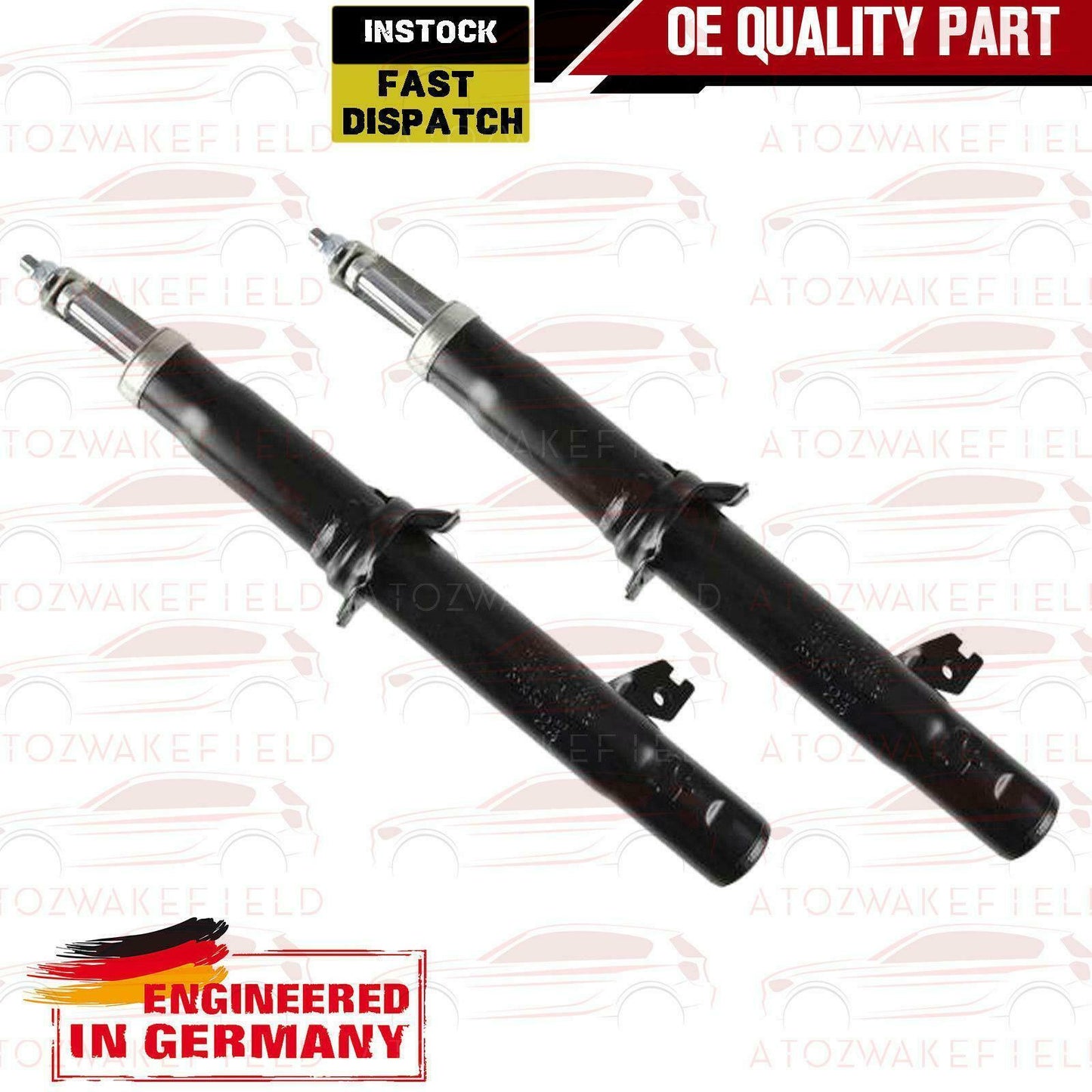 FOR MAZDA 6 GH 2007-2013 FRONT LEFT RIGHT SHOCKERS SHOCK ABSORBERS PAIR LH RH
