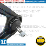 FOR MAZDA MX-5 MX5 MK2 FRONT UPPER LEFT RIGHT SUSPENSION WISHBONE CONTROL ARMS