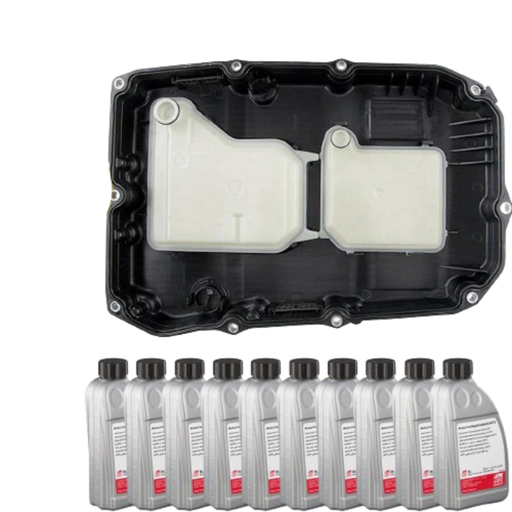 FOR MERCEDES 9G AUTOMATIC TRANSMISSION GEARBOX SUMP PAN FILTER 10 LITRE OIL KIT